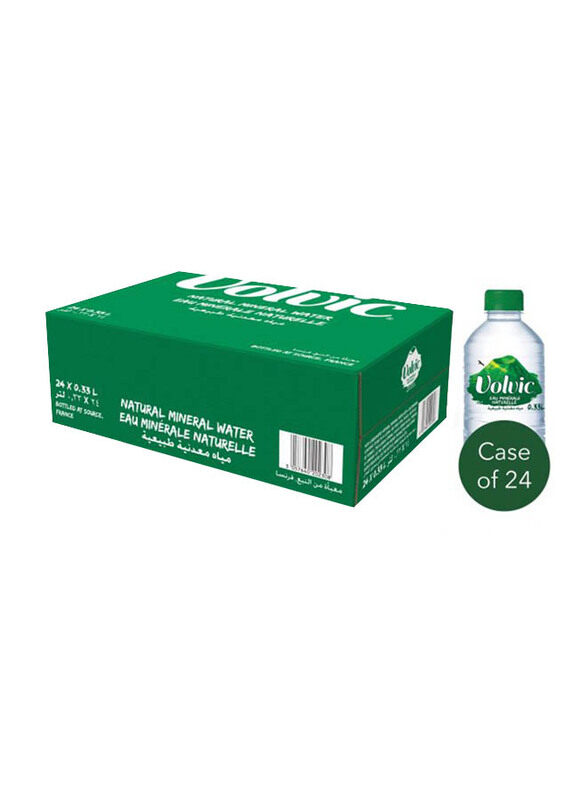 

Volvic Natural Mineral Water, 24 Bottles x 330ml