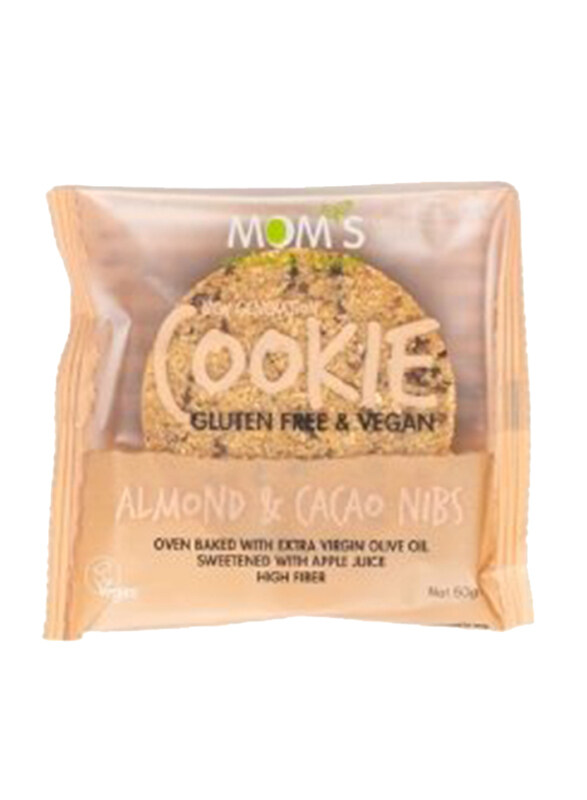 

Moms Almond & Cacao Nibs Cookie, 50g