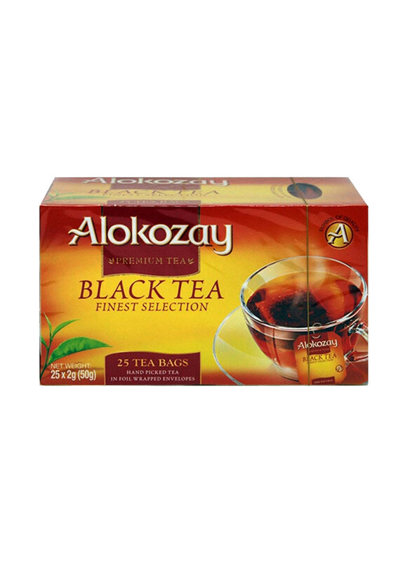 

Alokozay Black Tea Bags, 25 Pieces x 2g