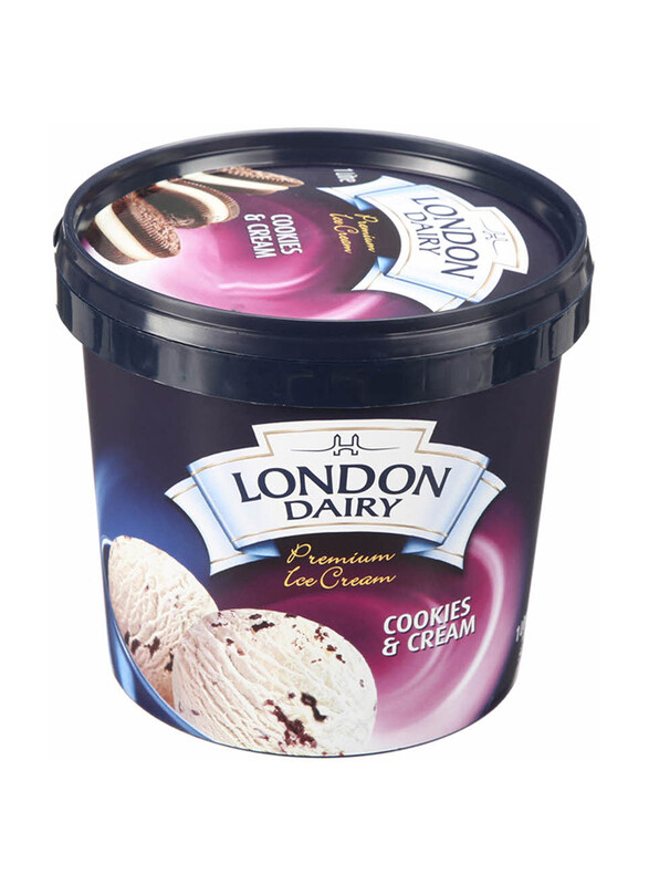 

London Dairy Ice Cream Cookies & Cream, 1L