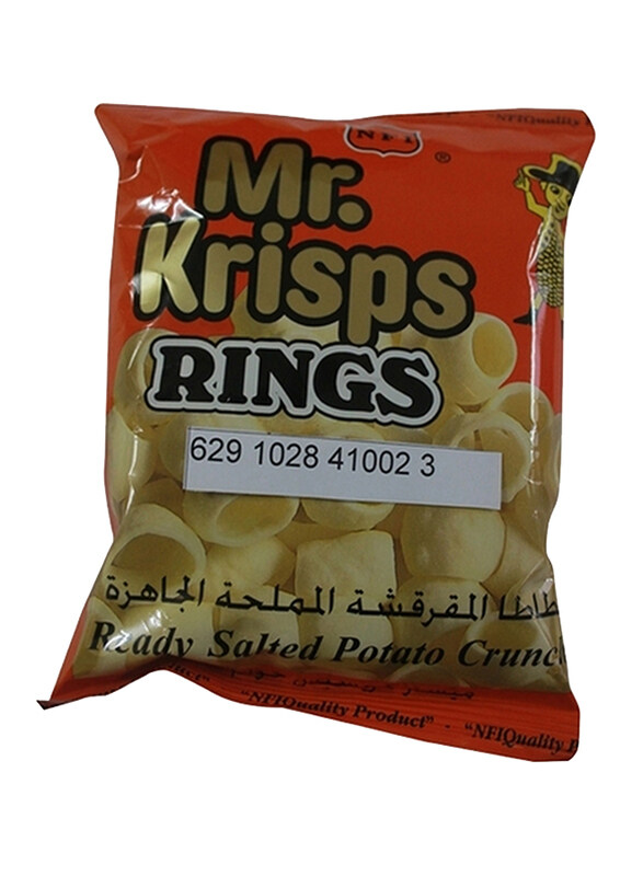 

Mr.Krisps Salted Potato Rings, 21 Packs x 15g