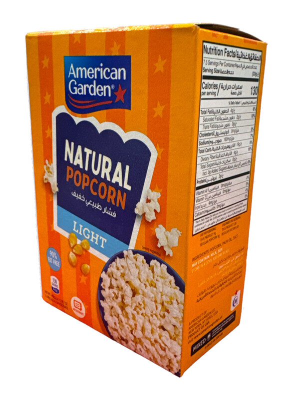 

American Garden Popcorn Natural Light, 240g