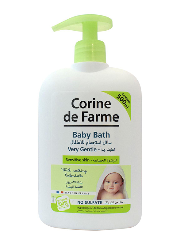 Shampooing Doux au calendula Bébé Corine de Farme 500ml