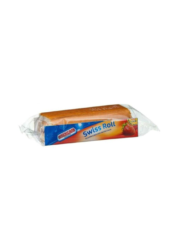 

Americana Cakes Lrg Swiss Roll Strawberry, 110g