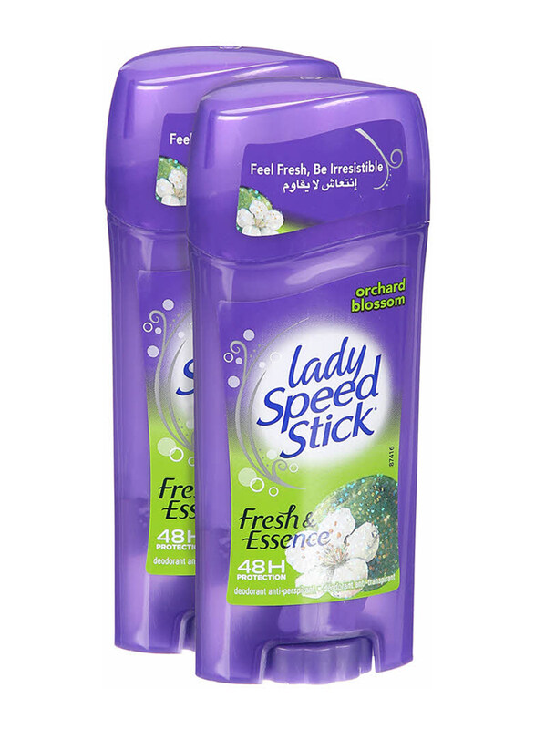 

Lady Speed Stick Orchard Blossom Anti-Perspirant Stick, 2 x 65gm