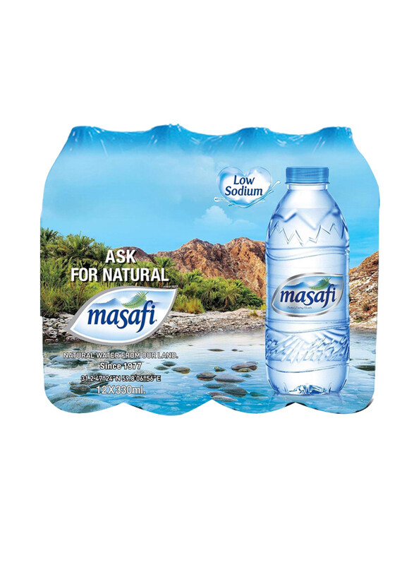 

Masafi Mineral Water, 12 x 330ml