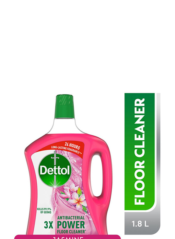 

Dettol Jasmin 3X Antibacterial Power Floor Cleaner, 1.8 Litres