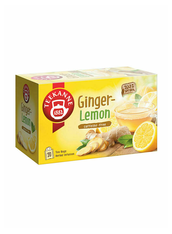 

Teekanne Ginger Lemon Tea, 20 Tea Bags x 1.75g