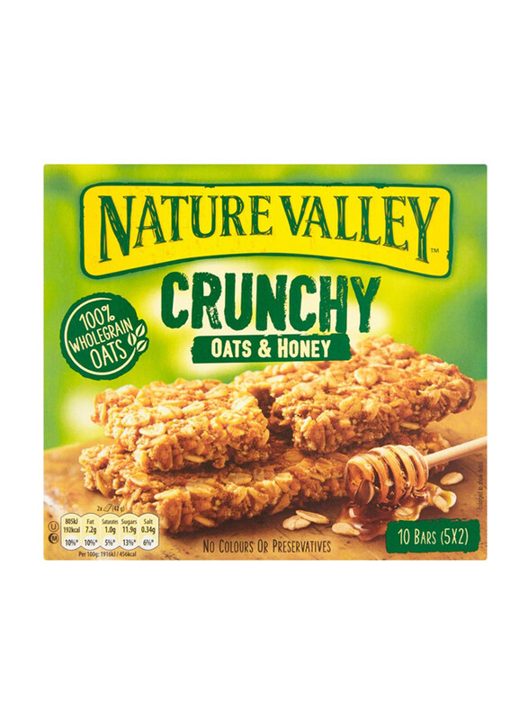 

Nature Valley Crunchy Oats And Honey Cereal Bars, 2 x 210g