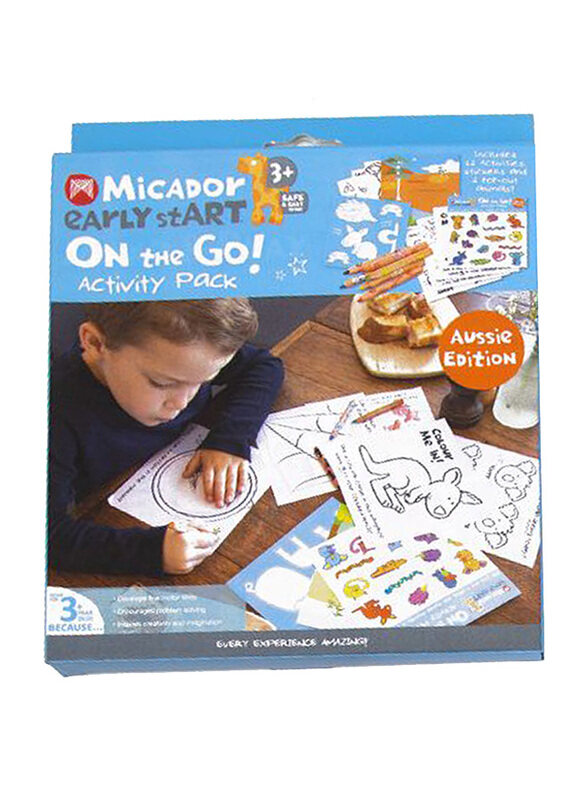 

Micador On The Go Activity Pack Aussie Scrapbook, Multicolour