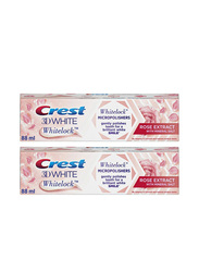 Crest 3d White Rose Toothpaste, 2x88ml