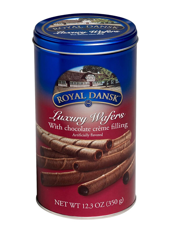 

Royal Dansk Luxury Wafers with Chocolate Creme Filling, 350g