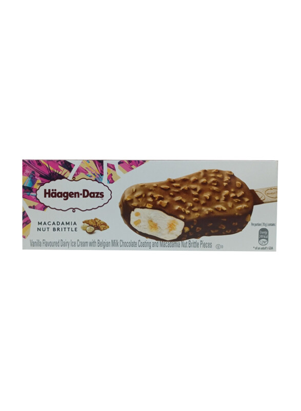 

Haagen-Dazs Macadamia Nut Brittle Ice Cream, 80ml