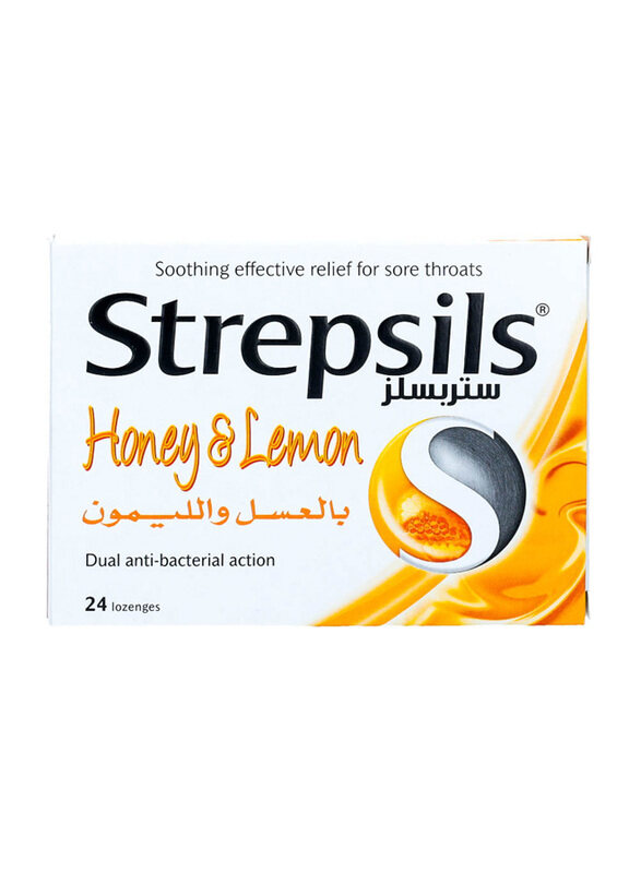 

Strepsils Honey & Lemon, 24 Pieces