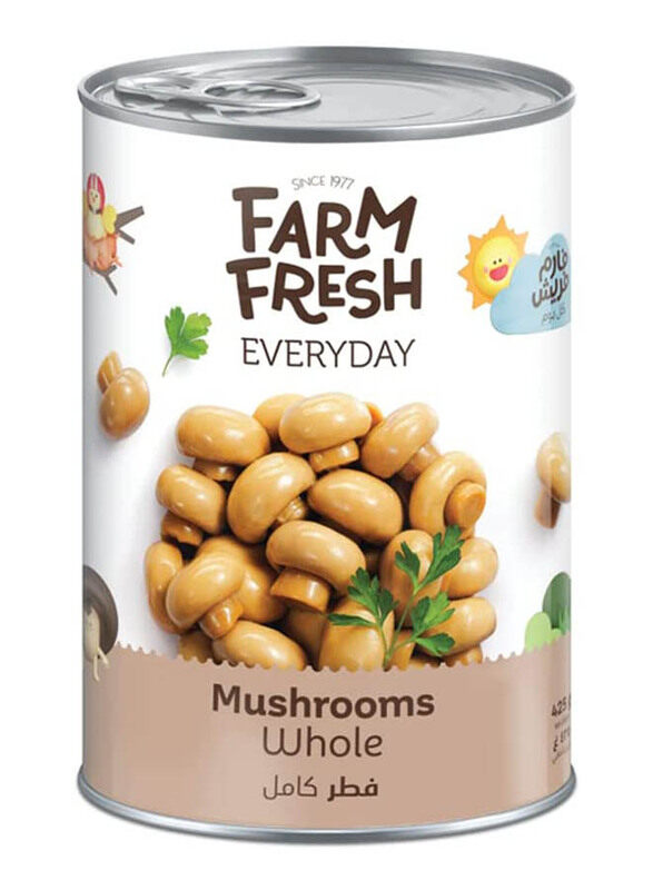 

Farm Fresh Everyday Whole Mushrooms, 425g