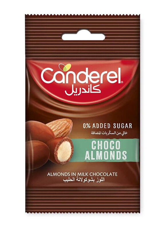 

Canderel Choco Almonds Milk Chocolate Coated, 40g