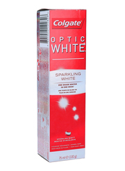 Colgate Optic White Sparkling White Toothpaste, 75ml