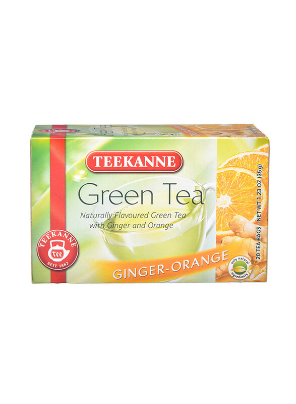 

Teekanne Ginger & Orange Green Tea, 20 Tea Bags x 1.75g