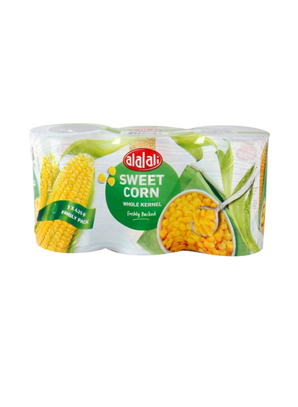 

Al Alali Whole Corn, 3 x 425g