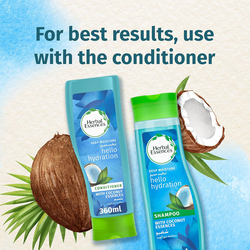 Herbal Essences Hello Hydration Deep Moisturizing Shampoo with Coconut Essences, 400ml