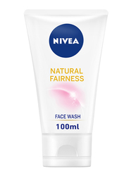 Nivea Natural Fairness Face Wash, 100ml