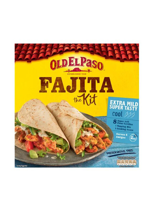 

Old El Paso Extra Mild Fajita Kit, 476g