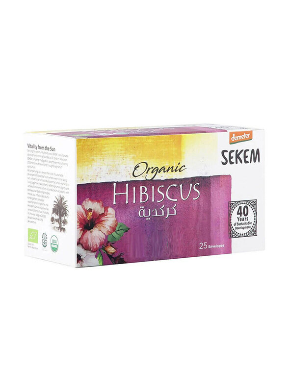 

Sekem Organic Hibiscus Tea, 25 Tea Bags