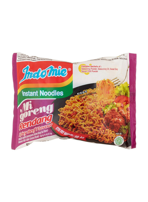 

Indomie Spicy Beef Instant Noodles, 80g