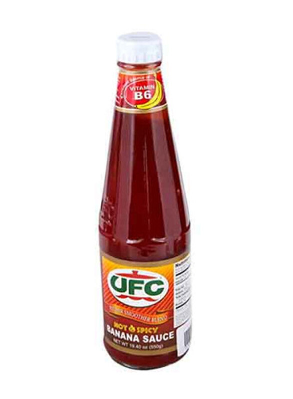 

UFC Banana Hot & Spicy Chilli Sauce, 550g