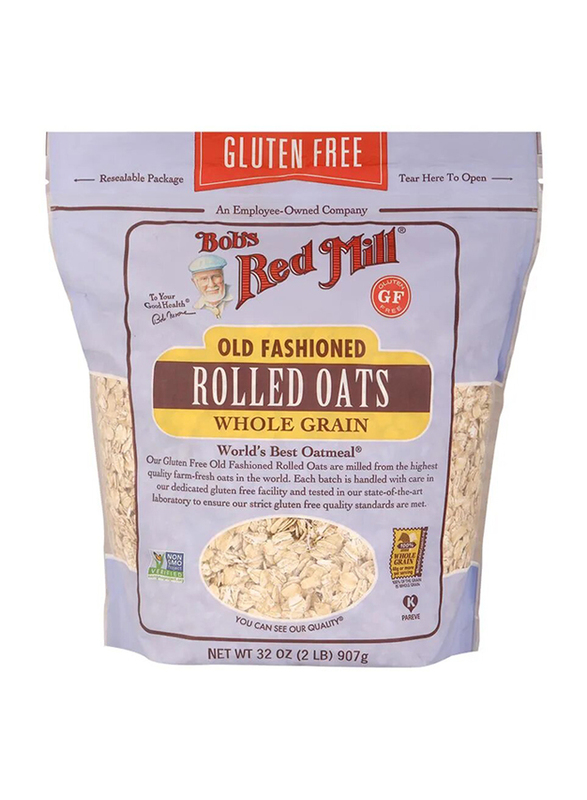 Bob's Red Mill Gluten Free Organic Rolled Oats Regular, 32 oz