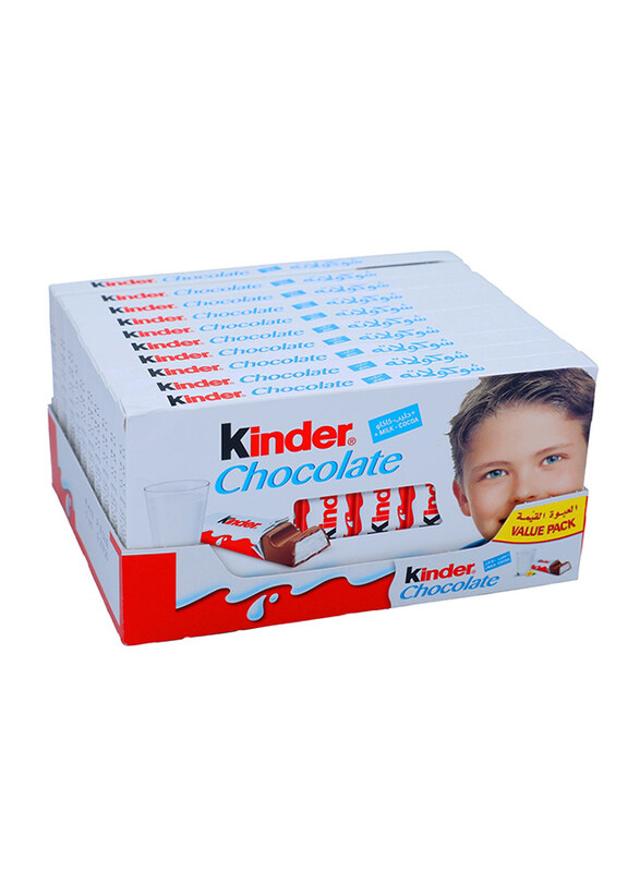 

Kinder Chocolate Bars, 10 Packs x 100g