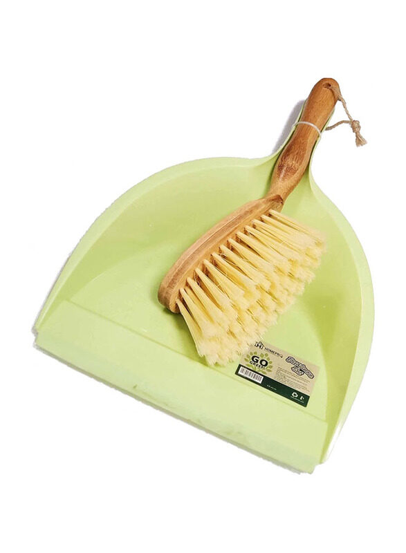 

Home Pro Bamboo Dustpan, Green