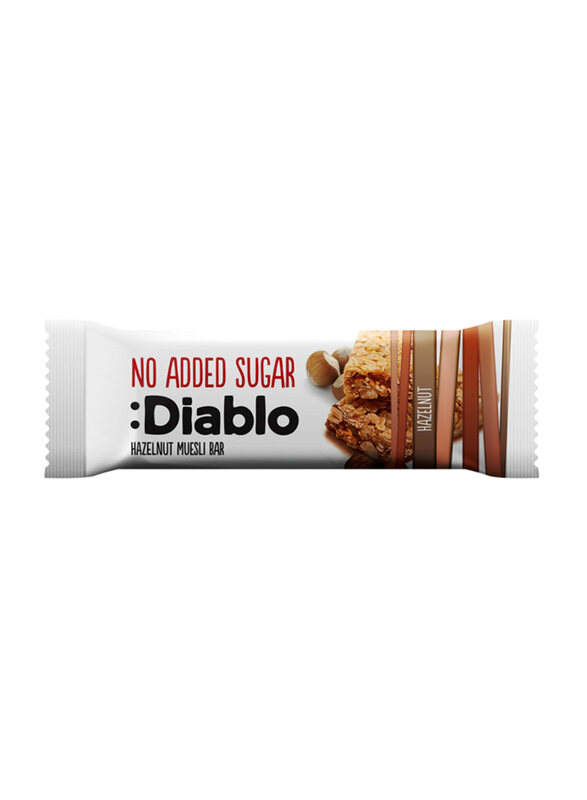 

Diablo Hazelnut Muesli Bar, 30g