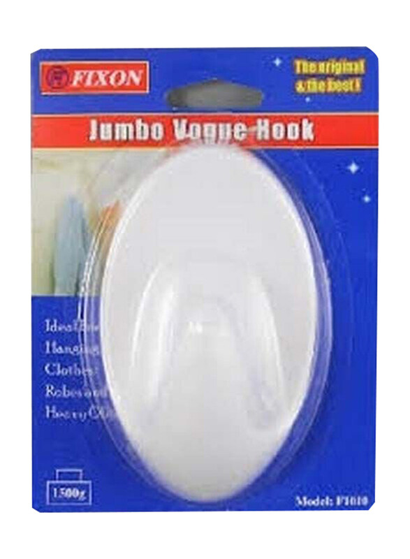 

Fixon Vogue Hook 1230, Large, White
