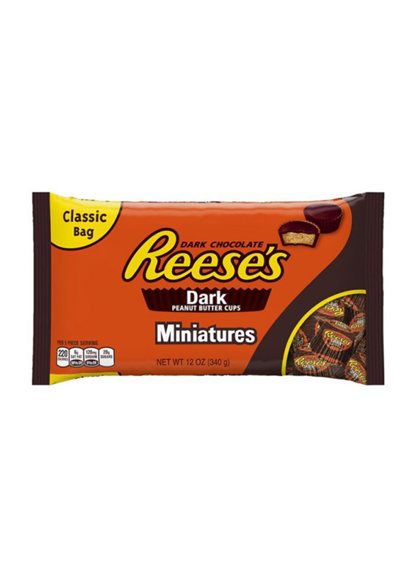 

Resses Miniatures Peanut Butter Cup Classic Chocolate Bag, 340g