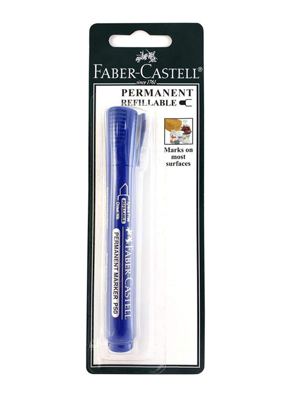 

Faber-Castell Permanent Refillable Marker, Blue