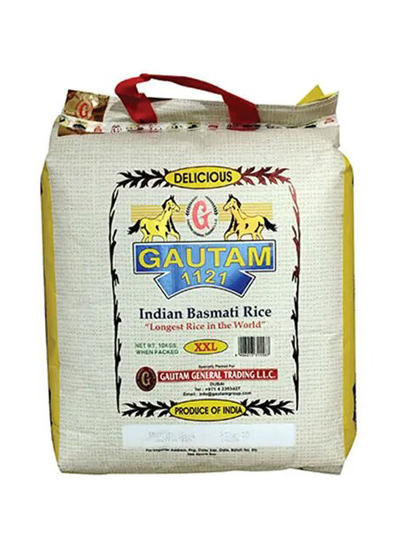 

Gautam Xxl Steam Basmat Rice, 6 KG