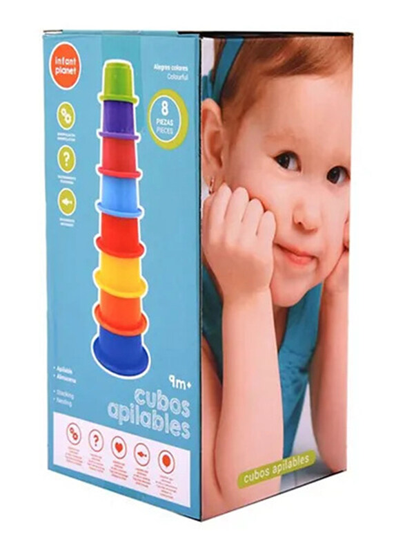 

Super Leader Stacking Cups, Ages 9 Months+, Multicolour