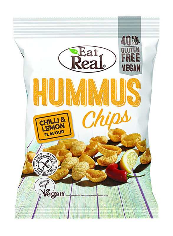 

Eat Real Humus Chilli & Lemon Chips, 135g