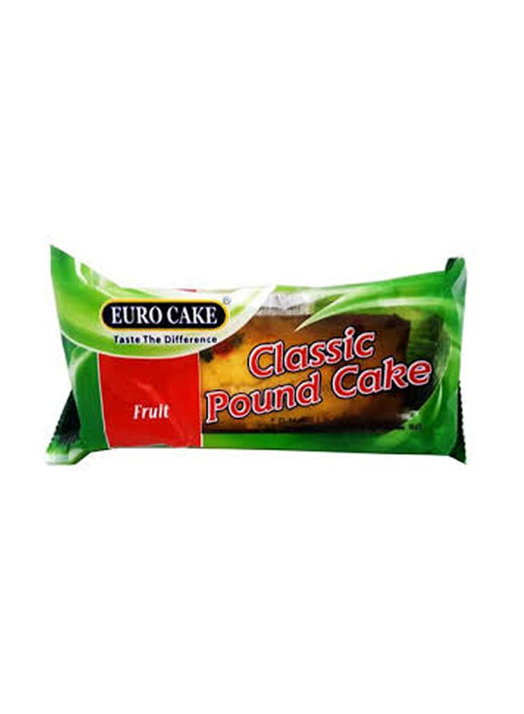 

Euro Cake Classic Pound Fruit Cake, 125g