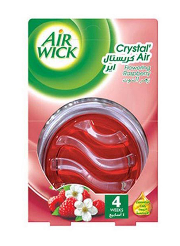 Air Wick Crystal Air Gel Red Berries Air Freshener, 12 Units