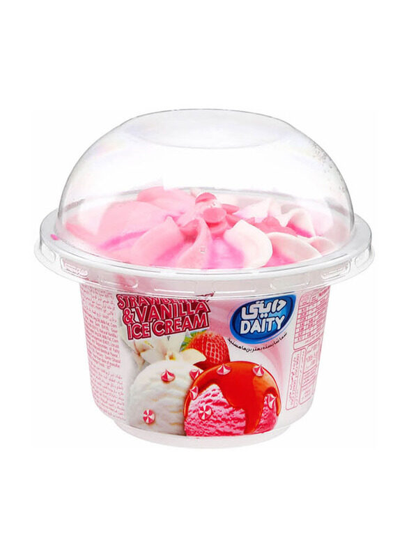 

Daity Vanilla & Strawberry Ice Cream, 100g