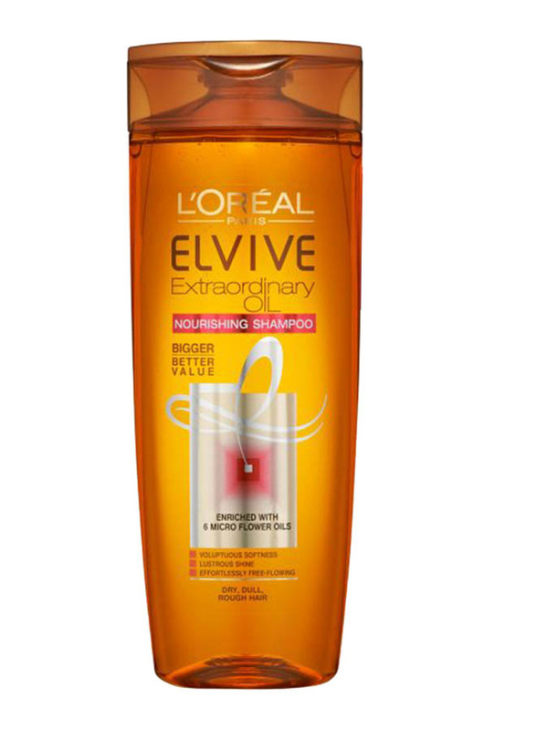 L'Oral Paris Elvive Extraordinary Oil Shampoo for Dry to Very Dry Hair, 200ml