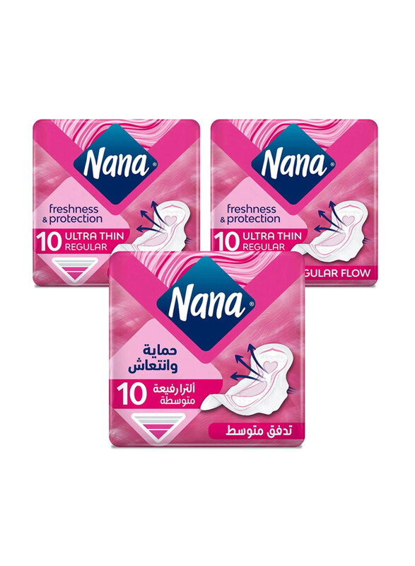 

Nana Pads Ultra Normal Wings, 30 Pieces