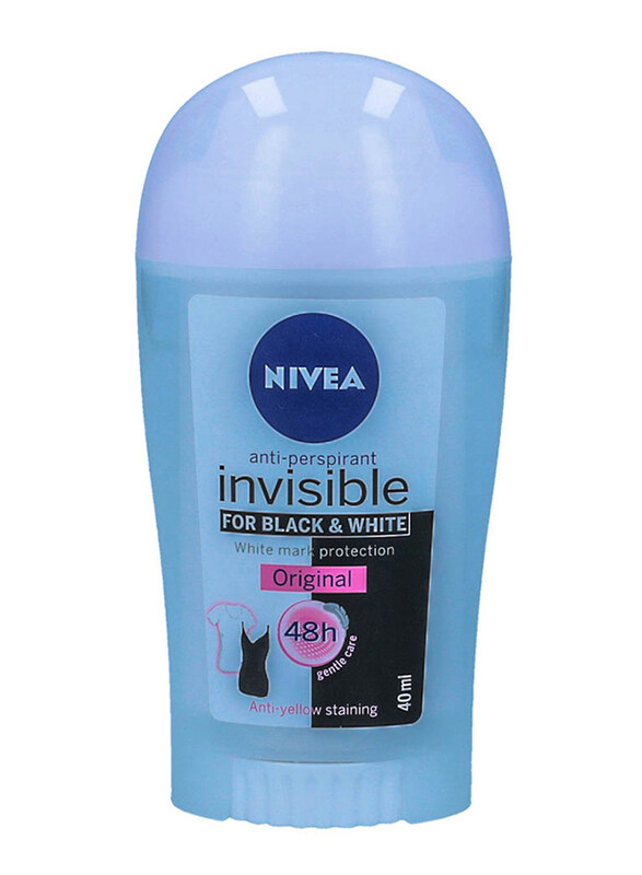 

Nivea Invisible For Black & White Original Deodorant Stick for Women, 40ml