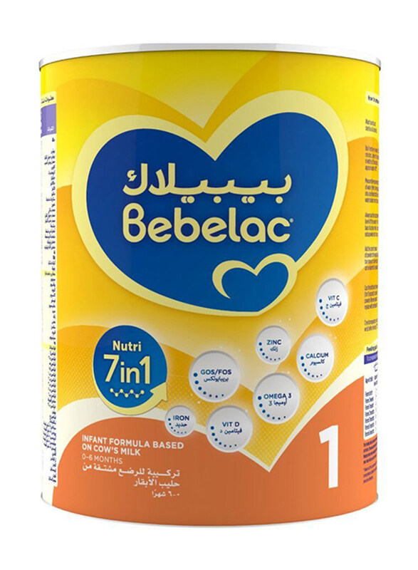 

Bebelac Nutri 7-In-1 Stage 1 Infant Milk Formula, 800g