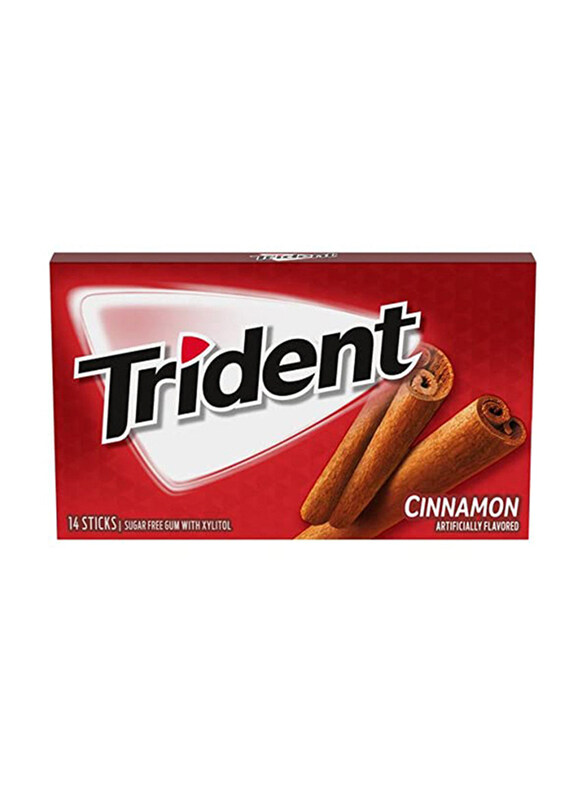 

Trident Cinnamon Sugar Free Gum, 14 Sticks