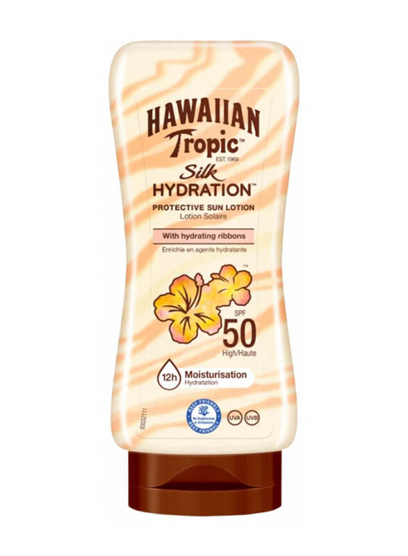 

Hawaiian Tropic Silk Hydration Sun Lotion SPF50, 180ml
