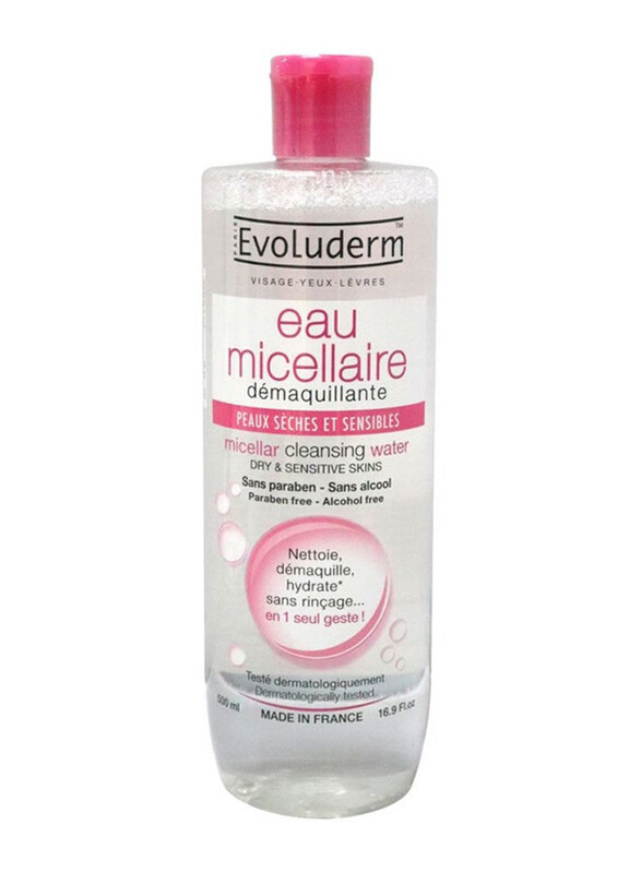 

Evoluderm Sensitive Skin Micelar Water, 500ml