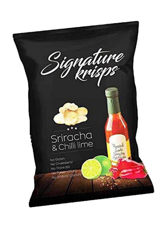 

Signature Krisps Sriracha & Chilli Lime Chips, 120g
